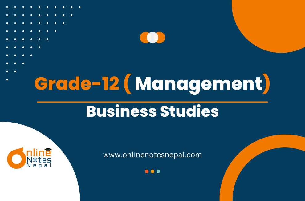 Business Studies - Grade 12 (Management) Photo